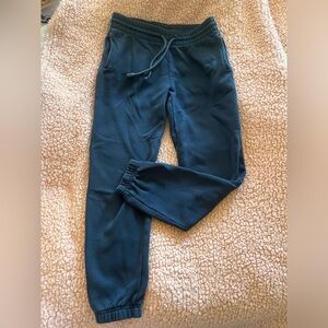 Navy blue Aritzia (Tna) joggers/sweats.